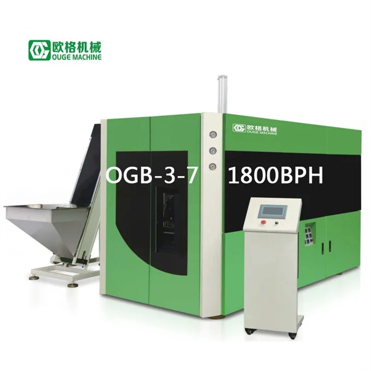 Plne automatický dúchadlo na fľaše s 3 dutinami pre veľkú fľašu oleja