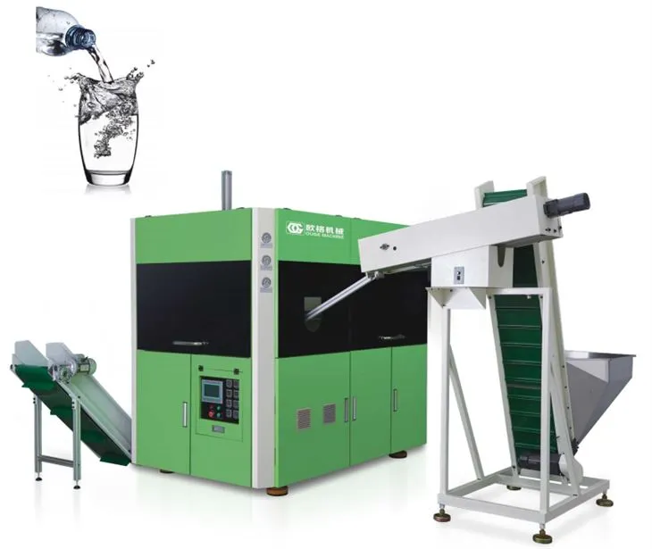 Ľahko ovládateľný PET vyfukovací stroj na dezinfekčnú fľašu